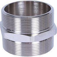 Ниппель 2'1/2 HH никелированный | код SFT-0004-212212 | STOUT