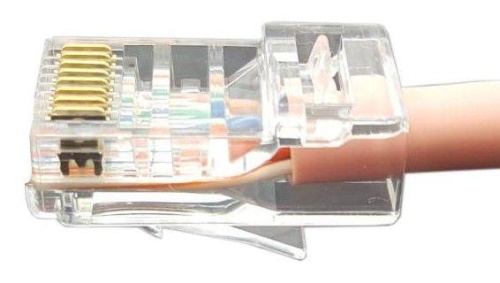 Разъем легкой оконцовки PLEZ-8P8C-U-C6-100 RJ-45 (8P8C) под витую пару кат.6 (50 µ"/ 50 микродюймов) универс. (для ож и мж кабеля) (уп.100шт) | код 403343 | Hyperline Разъем легкой оконцовки PLEZ-8P8C-U-C6-100 RJ-45 (8P8C) под витую пару кат.6 (50 µ"/ 50 микродюймов) универс. (для ож и мж кабеля) (уп.100шт) | код 403343 | Hyperline