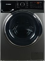 Стиральная машина Hyundai WFE8408 Dark Gray класс: A+++ загр.фронтальная макс.:8кг черный инвертер | код 1901019 | HYUNDAI