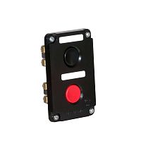 Пост кнопочный ПКЕ-112/2 "Пуск-Стоп" 1 черн. 1 красн. | код ПКЕ-112/2.1Ч.1К | Электродеталь Воронеж