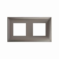 Рамка Avanti, Серый жемчуг, 2 поста (4 мод.) | код 4424904 | DKC