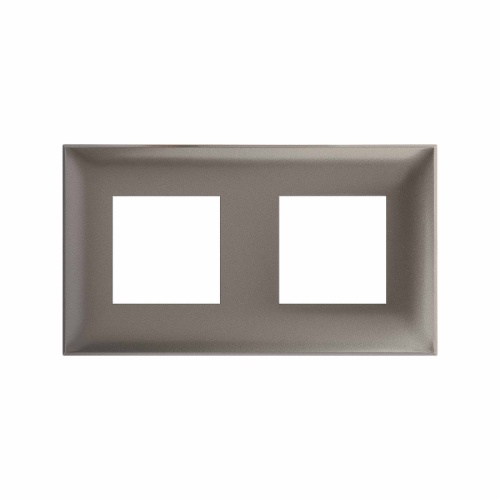 Рамка Avanti, Серый жемчуг, 2 поста (4 мод.) | код 4424904 | DKC