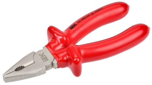 Пассатижи диэлектрические Profi 160мм 1000В ARMA2L 3 | код. A2L3-PL20-K2-160 | IEK