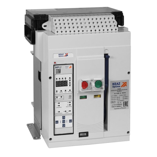 Выключатель автоматический OptiMat A-1250-S1-4P-50-F-MR5.2-B-C2200-M2-P04-S2-06 | код 366259 | КЭАЗ