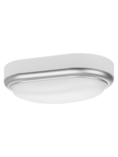 Светильник накладной LED ДПО Антарес 15Вт 6500К овал 221*131*68 мм мат.серебро IP54 TDM | код SQ0354-0029 | TDM