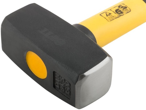 Кувалда кованая, фиберглассовая ручка Профи 1.5 кг | код 45215 | FIT фото 4