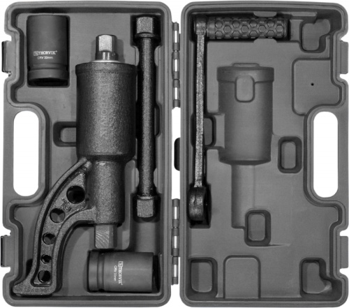 LSW2 Гайковерт ручной механический 1DR, 3800 Нм и головки торцевые 1DR 32 мм, 33 мм | код LSW2 | Thorvik