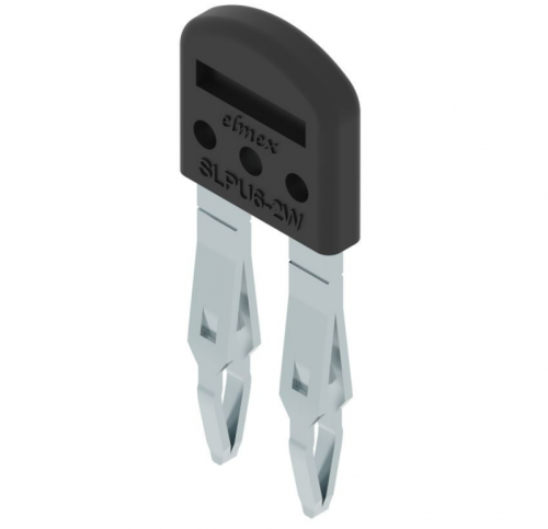 Перемычка для клемм, втычная, 2 полюса, для клемм серий PQ, SQ и TQ SLPU6-2W | код 3828030200 | Elmex Перемычка для клемм, втычная, 2 полюса, для клемм серий PQ, SQ и TQ SLPU6-2W | код 3828030200 | Elmex