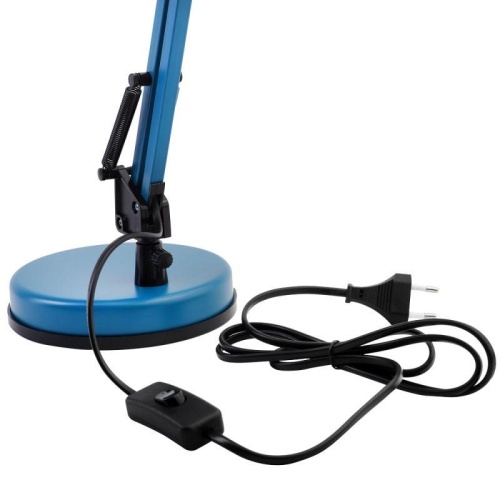 Светильник KD-331 C06 настол. 230В 40Вт E27 син. Camelion 13872 фото 7 Светильник KD-331 C06 настол. 230В 40Вт E27 син. Camelion 13872 фото 7