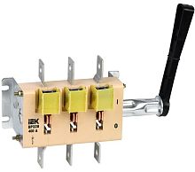 Рубильник ВР32И 400А 3P, боковое исполнение | код. SRK31-111-400 | IEK