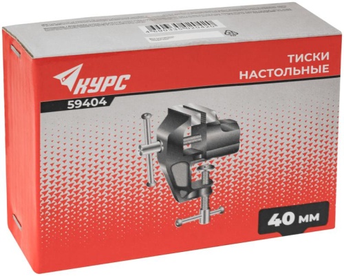 Тиски настольные облегченные 40 мм (0.45 кг) | код 59404 | FIT фото 3