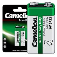 Элемент питания солевой "крона" 6F22 BL-1 (блист.1шт) Camelion 1672