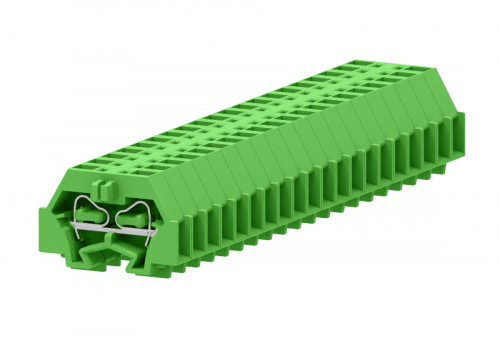 240326 Клемма TB концевая проходная 1-1 с бок. подключ. с защелк. ножками, сеч.1.5мм2, зел., шт | код 240326 | SUPU 240326 Клемма TB концевая проходная 1-1 с бок. подключ. с защелк. ножками, сеч.1.5мм2, зел., шт | код 240326 | SUPU