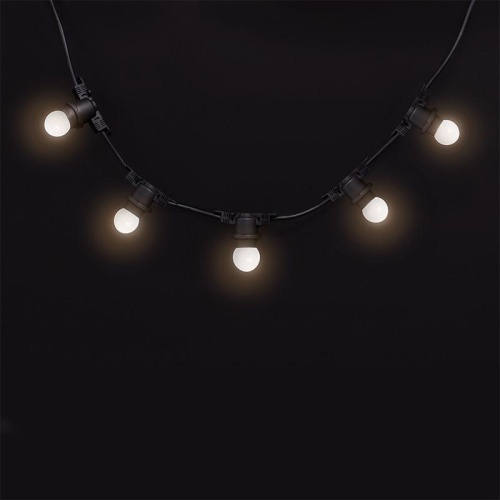 Гирлянда E27 без ламп PBL-S40/ L24+1.5 Black E27 (универс.крепл) IP65 Jazzway | код 5058255 | JazzWay фото 7