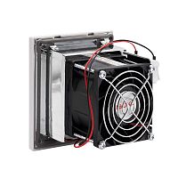 Вентилятор с фильтром ЭМС 24 м3/ч, 230В AC, 120х120 мм, IP54 | код R5MCV12230 | DKC