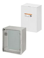 Бокс пластиковый ЩМП-0-10, прозр. крышка, ABS, IP65, от -45 до +75 °С, навесной, (500x350x220) TDM | код SQ0933-0210 | TDM
