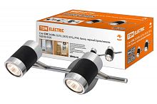 Спот СНС 2х50Вт, GU10, 230 В, 50 Гц, IP44, Канна, черный/хром/никель TDM | код SQ0358-0226 | TDM