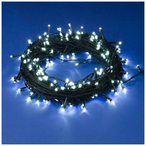Гирлянда светодиодная, 20м. 200 светодиодов. ULD-S2000-200/DGA WHITE IP20 Белый свет. Провод зеленый. ТМ | код UL-00007309 | Uniel Гирлянда светодиодная, 20м. 200 светодиодов. ULD-S2000-200/DGA WHITE IP20 Белый свет. Провод зеленый. ТМ | код UL-00007309 | Uniel