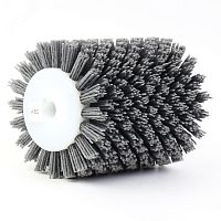 Щетка для Makita 9741, Д100x120x12,7+2 отв, ворс полимер-абразив P80 по дереву (1-055) | код 411.912-3941 | OSBORN