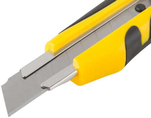 Нож технический 18 мм усиленный прорезиненный, вращ.прижим | код 10253 | FIT фото 6 Нож технический 18 мм усиленный прорезиненный, вращ.прижим | код 10253 | FIT фото 6