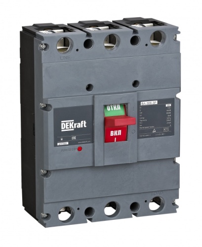 Силовой авт. выкл. 3P 630А 50кА ВА-306 | код 22765DEK | DEKraft Силовой авт. выкл. 3P 630А 50кА ВА-306 | код 22765DEK | DEKraft