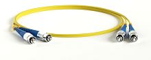 Патч-корд волоконно-оптический (шнур) SM 9/125 (OS2) FC/UPC-LC/UPC 2 мм duplex LSZH 0.5 м, Hyperline FC-D2-9-FC/UR-LC/UR-H-0.5M-LSZH-YL | код 246903 | Hyperline