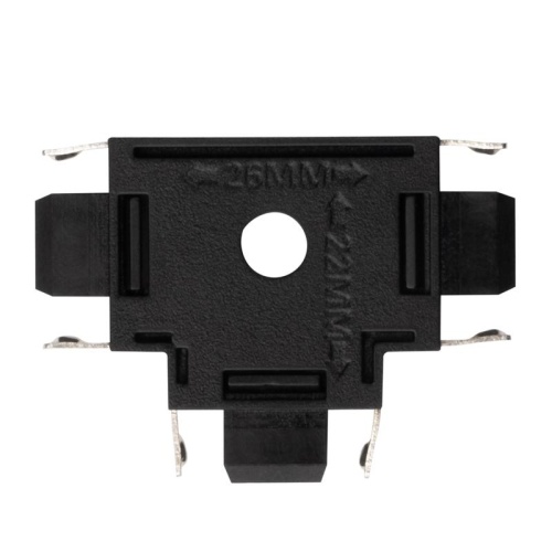 Коннектор черный T-обр. MTR16 CT-BL Jazzway | код 5057333 | JazzWay фото 4