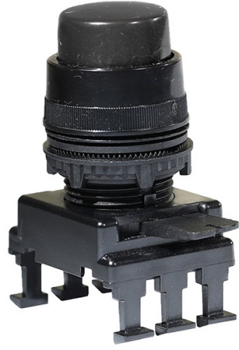 Кнопка-модуль выступающая c фиксацией НF45C3 (черный) | код 004770017 | ETI Кнопка-модуль выступающая c фиксацией НF45C3 (черный) | код 004770017 | ETI