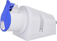 Розетка настенная EZ-1632 IP44 (16A, 230V, 2P+PE) | код 004482034 | ETI