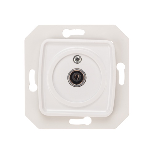DEA Розетка TV Проходная с/у мех. Бел KRANZ | код KR-78-0221 | KRANZ DEA Розетка TV Проходная с/у мех. Бел KRANZ | код KR-78-0221 | KRANZ