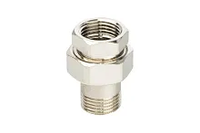 Сгон разъемный ВН 1'1/4 прямой (американка), никелированный | код BFN-014-105 | Aquadeel