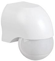 датчик движения ДД 010 белый, макс. нагрузка 1100Вт, угол обзора 180град., дальность 10м, IP44 | код. LDD10-010-1100-001 | IEK