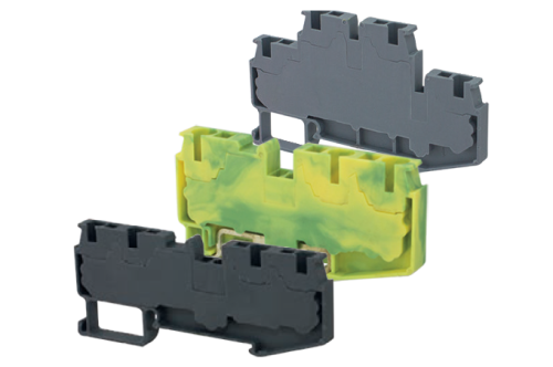 Зажим клеммный безвинтовой ЗКБ PEN быстрого зажима 3 вывода 6 мм2 (Ph-C PT 6-TWIN-PE) TDM | код SQ0822-0174 | TDM Зажим клеммный безвинтовой ЗКБ PEN быстрого зажима 3 вывода 6 мм2 (Ph-C PT 6-TWIN-PE) TDM | код SQ0822-0174 | TDM