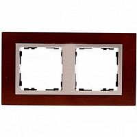 Рамка 2 поста 82, дуб | код. 82927-66 | Simon