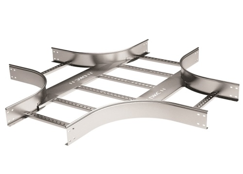 Х-ответвитель 80х200, R900, в комплекте с крепежными элементами и соединительными пластинами, необходимыми для монтажа, горячецинков | код LIX8902KHDZ | DKC Х-ответвитель 80х200, R900, в комплекте с крепежными элементами и соединительными пластинами, необходимыми для монтажа, горячецинков | код LIX8902KHDZ | DKC