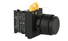 Кнопка выступающая PB3E, черная, без фиксации, без подсветки, 1NO, 6A 230VAC/24VDC, 22mm, IP65 | код PB3E-HM0S10S00/K00 | АРТ