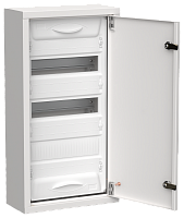 TITAN 5 Корпус мет. ЩРн-36 (1х36) 585х310х140 IP31 бел IEK | код TI5-50-N-036-31 | IEK