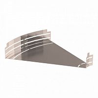 Угол горизонтальный изменяемый 0-45 градусов Стандарт INOX (AISI 409) 500х80 Промрукав | код PR16.3660 | ПРОМРУКАВ