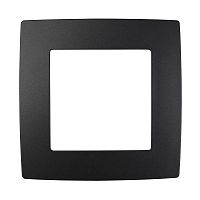Рамка 1-м 12-5001-05 антрацит | код Б0014745 | Эра