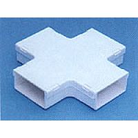 Х-соединитель с основой 100х27 на 100х27 | код TWT-CT102/102-XB-WH | TWT