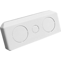 Заглушка для короба 120х50 мм, белая | код LAN-CT120x50-ND-WH | LANMASTER