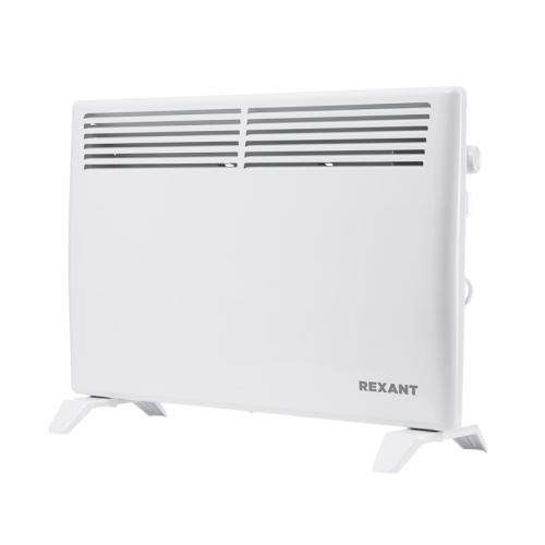 Конвектор электрический с механическим термостатом, 1,5кВт, СТИЧ-нагревательный элемент, ножки REXANT | код 60-0119 | REXANT