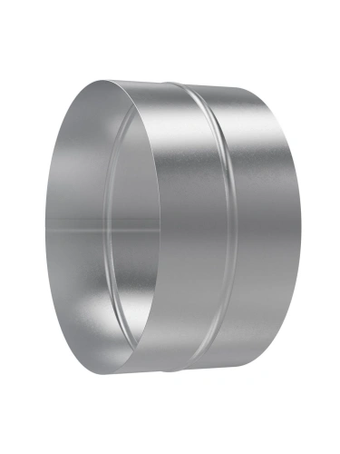Соединитель из оцинкованной стали для круглых воздуховодов D200 | код 200CG | ERA