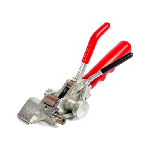 Инструмент с храповым механизмом для натяжения стальной ленты на опорах ВЛИ и крепежа тары ИНСХ-20 Промрукав | код PR08.12570 | ПРОМРУКАВ