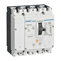 Авт. выкл. NM8NDC-400H TM 4P 250А 100кА с рег. термомаг. расцепителем соответствует стандарту ROHS | код 269344 | CHINT