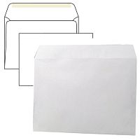Конверты С4 (229х324 мм), клей, 90 г/м2, КОМПЛЕКТ 250 шт., внутренняя запечатка, 71205, С4НКР-250 | код 112177 | РЯЖСКАЯ ПЕЧАТНАЯ ФАБРИКА