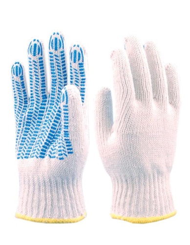 Перчатки х/б с ПВХ Люкс 62г ПРОТЕКТОР | код ЛЮКС-62-П | УЭО Перчатки х/б с ПВХ Люкс 62г ПРОТЕКТОР | код ЛЮКС-62-П | УЭО