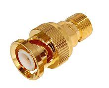 Переход гнездо F - штекер BNC GOLD PROCONNECT | код 05-3201-5 | PROCONNECT