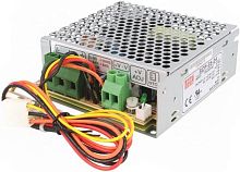 Источник питания AC-DC с функцией UPS, 38Вт, вход 85…264В AC, 47…63Гц /120…370В DC, выход 27.6В/0…1.4A, рег. вых=26.2…31.7В, изоляция 3000В AC, в кожухе 99х97х36мм, -20…+60С. | код SCP-35-24 | MeanWell