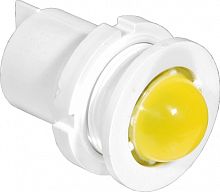 Светодиодная лампа СКЛ-11Б-Ж-2-220-Т, желтая, 220В 50Гц/пост., диаметр посадочного отверстия 27мм, Т2.1 | код A8021-T37830952 | Каскад-Электро
